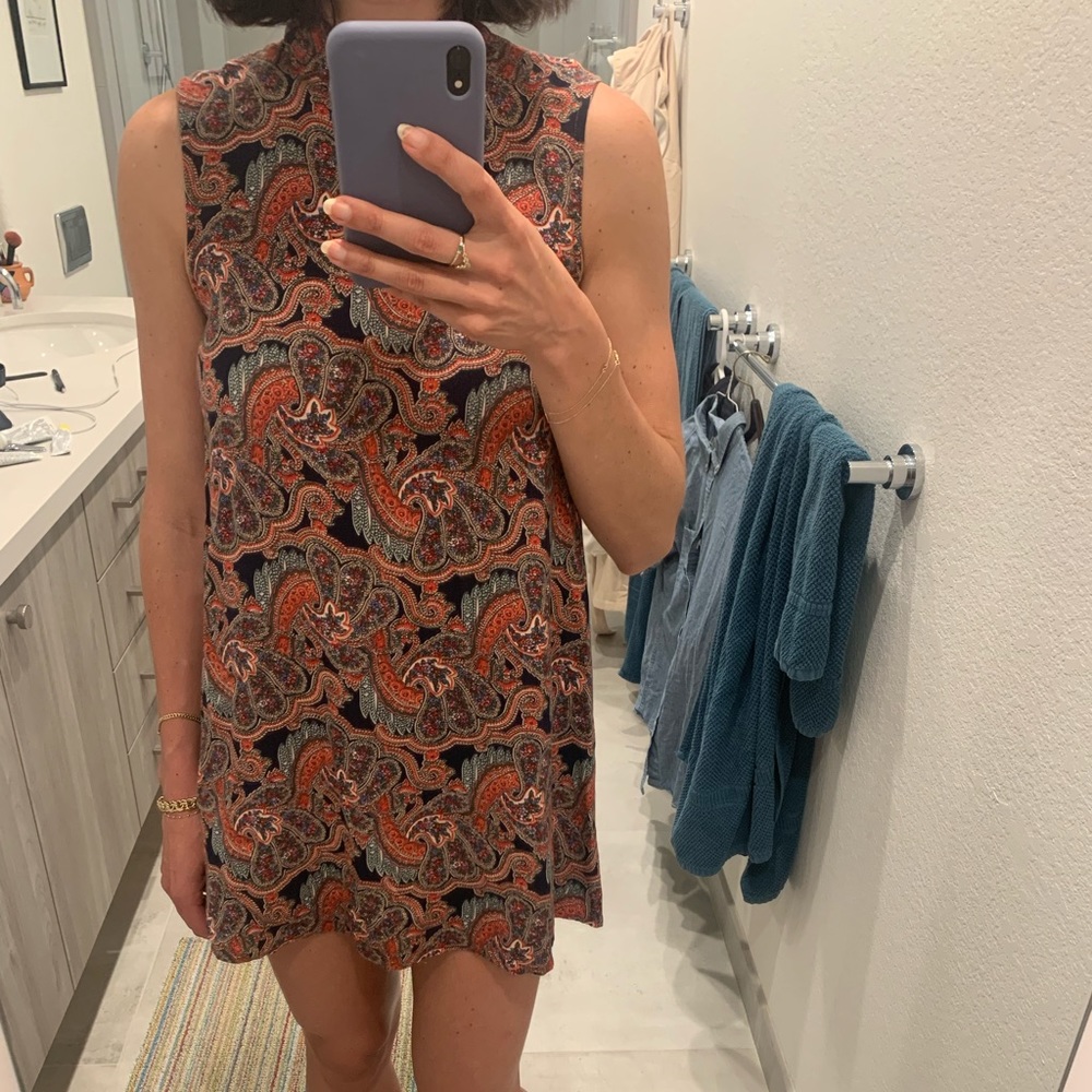 Azalea Paisley Mini Dress